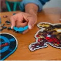 Puzzle drewniane 160. Odważny Iron Man. 20183 - tantis.pl