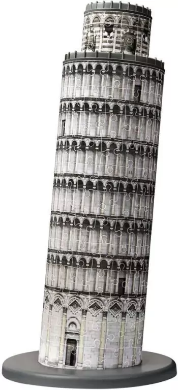 Ravensburger. Puzzle 3D, Mini budowle 54 elementy. Krzywa Wieża w Pizie - tantis.pl
