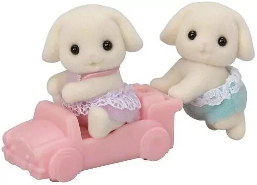 Sylvanian Families. Bliźniaki Flora Rabbit 05737 - tantis.pl