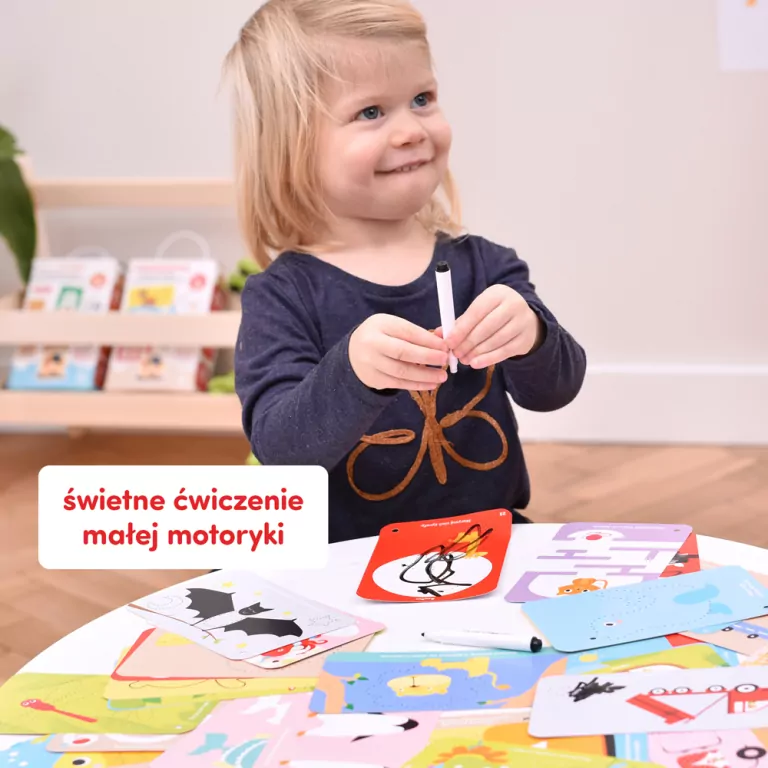 CzuCzu. Zwierzątka. Zabawy kreatywne z pisakiem zmazywakiem 3+ - tantis.pl