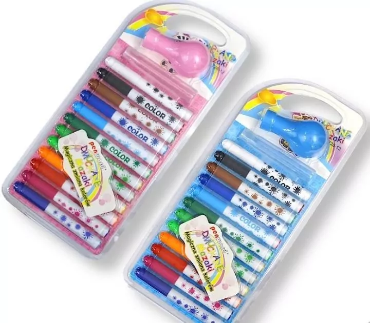 Mazaki dmuchane 12 kolorów MIX - tantis.pl