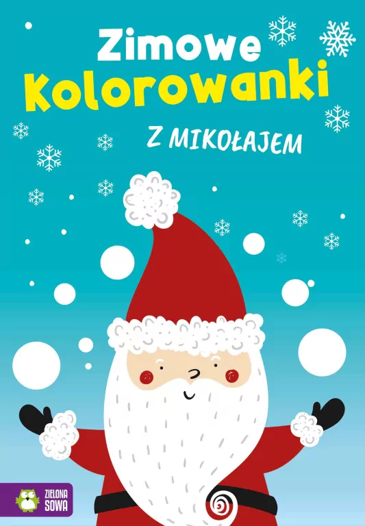 Zimowe kolorowanki z Mikołajem - tantis.pl