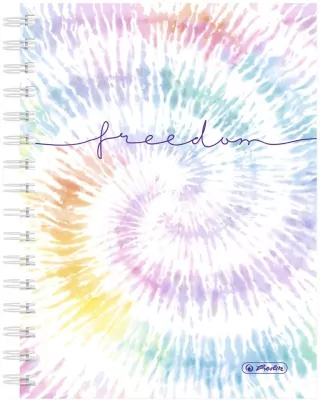 Brulion A5/100L kratka. New Batik Freedom