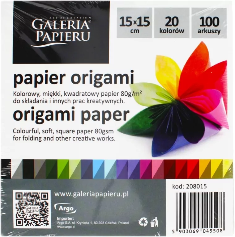 Papier do origami 150x150 mix - tantis.pl