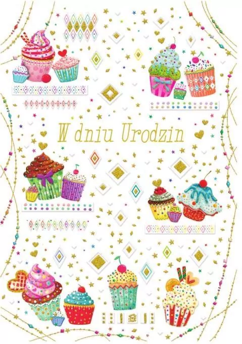 Kartka okolicznościowa Urodziny - tantis.pl