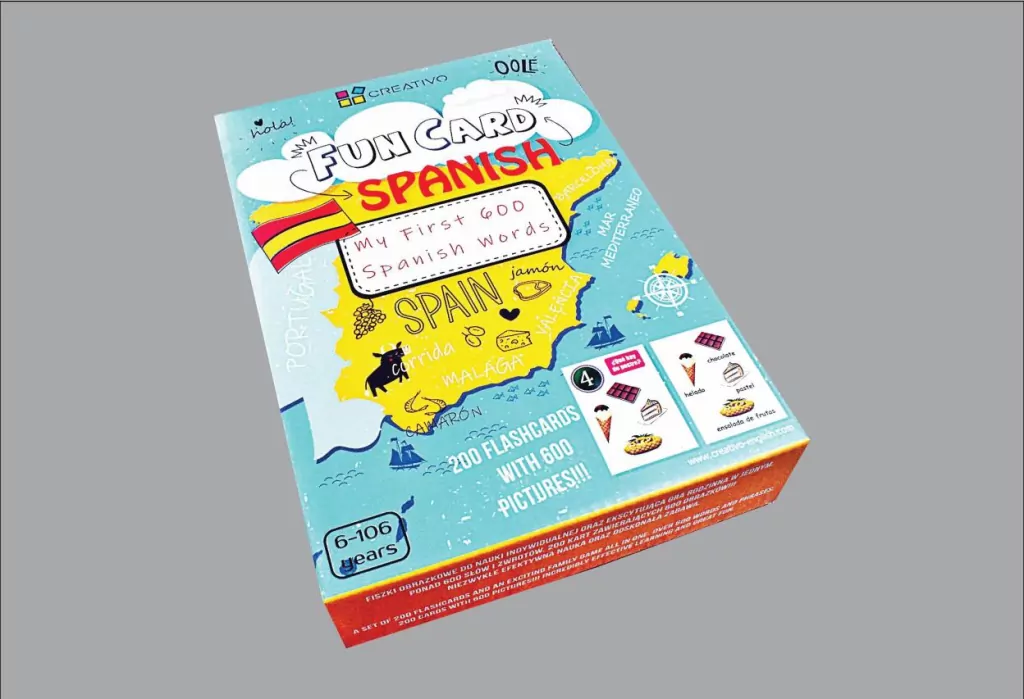 Fun Card Spanish. My first 600 spanish words - tantis.pl