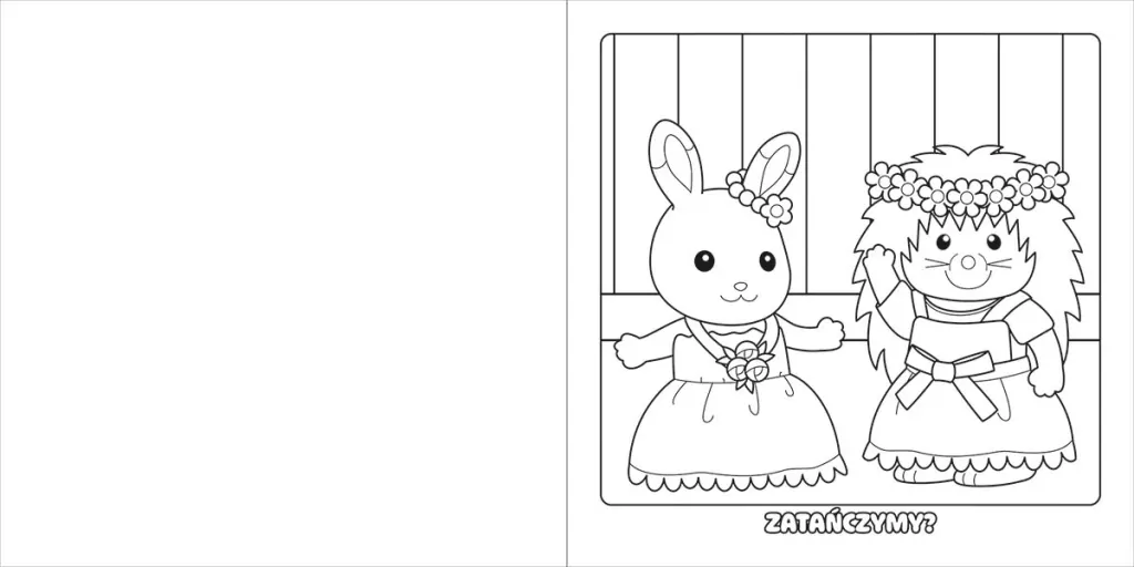 Sylvanian Families. Radosne przygody kolorowanka - tantis.pl