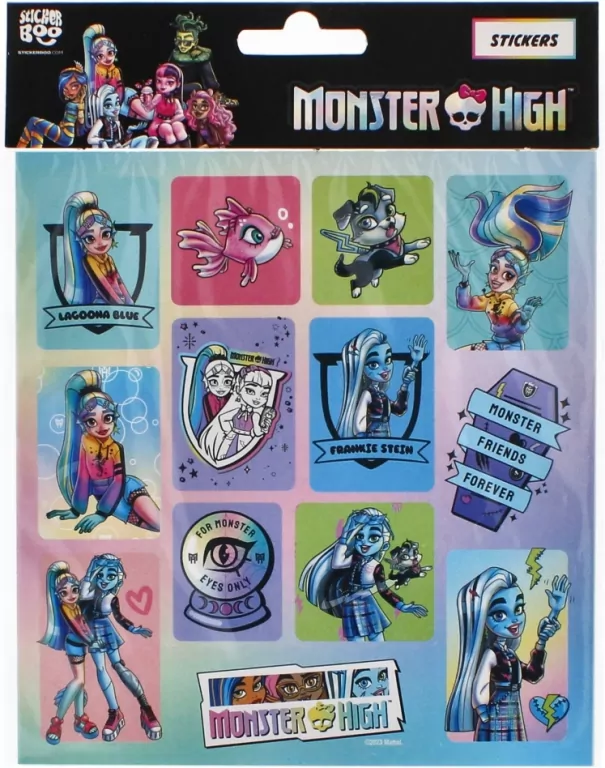 Naklejki kwadrat Monster High - tantis.pl