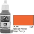 VALLEJO Farba Nr24 Brigh t Orange 17mlMatt - tantis.pl