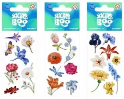 Sticker BOO. Naklejki Kwiaty