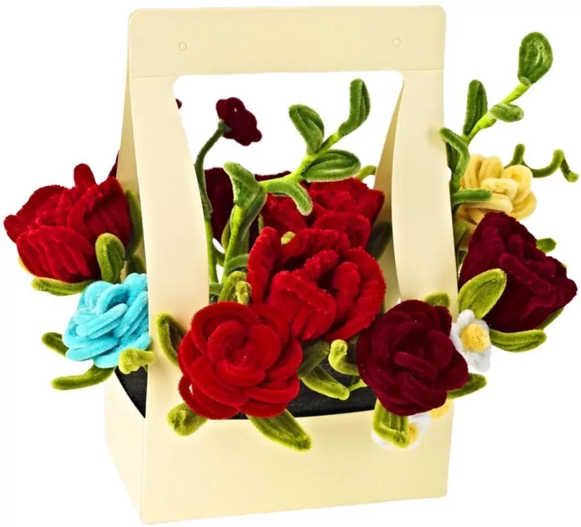 Kwiaty DIY bukiet - tantis.pl