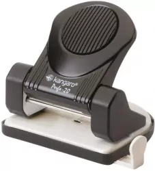 Dziurkacz 20 kartek czarny