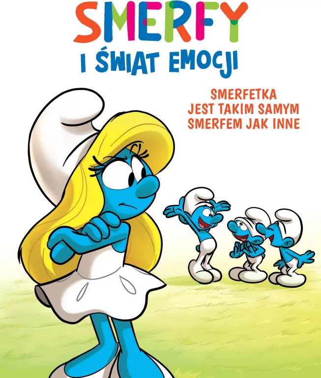 Smerfetka jest takim samym Smerfem jak inne. Smerfy i świat emocji. Tom 4 - tantis.pl