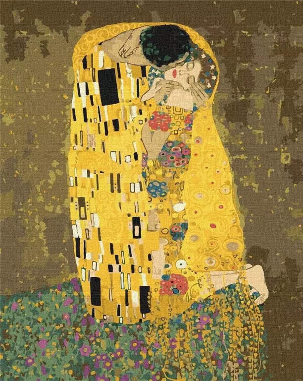 Malowanie po numerach: Pocałunek 2 Gustav Klimt - tantis.pl