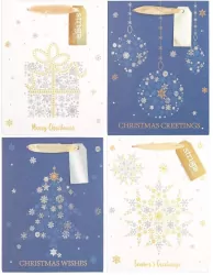 Torba prezentowa Święta 18x23x10cm mix STRIGO