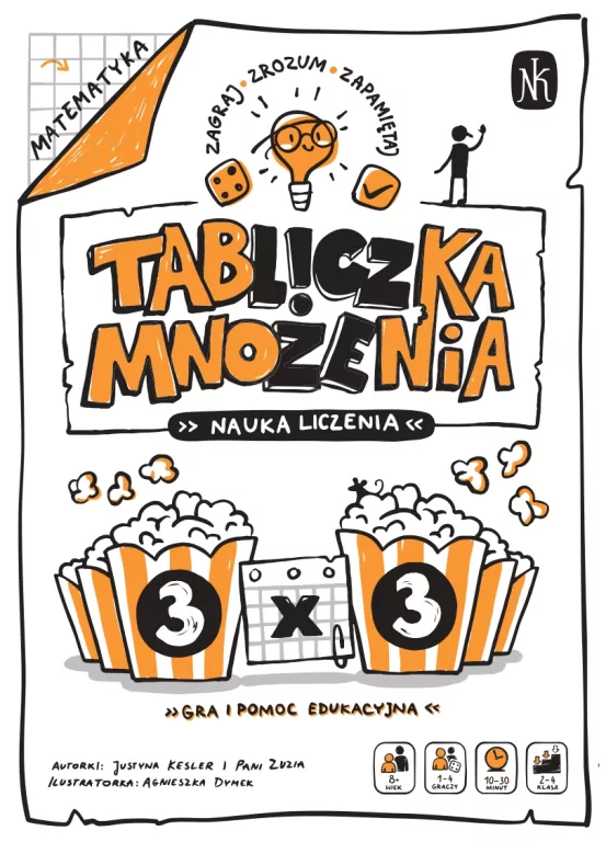 Tabliczka mnożenia. Nauka liczenia - tantis.pl