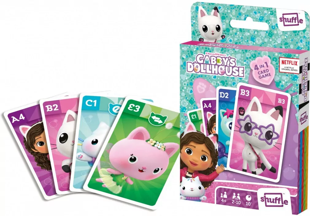 Shuffe Koci Domek Gabi 4w1 - tantis.pl