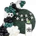 Zestaw balonów Happy Birthday piłkarski 78el - tantis.pl