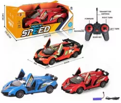 Bigtoys. Samochód sportowy zdalnie sterowany BAR9742. Mix, 1 sztuka