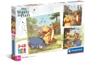 Puzzle 3 x 48  Super Color Winnie The Pooh - tantis.pl