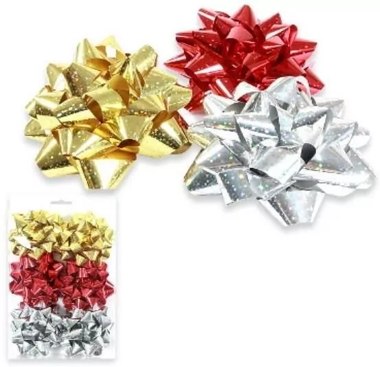 Rozety holographic 10cm, 6 sztuk - tantis.pl