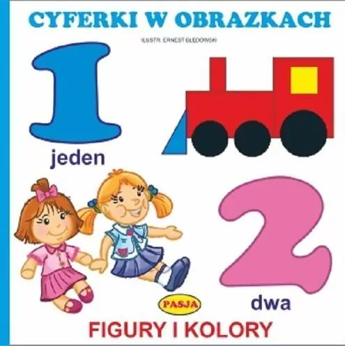 Cyferki w obrazkach. Figury i kolory - tantis.pl