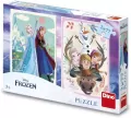Puzzle Kraina Lodu Puzzle Anna i Elsa 2x77el - tantis.pl