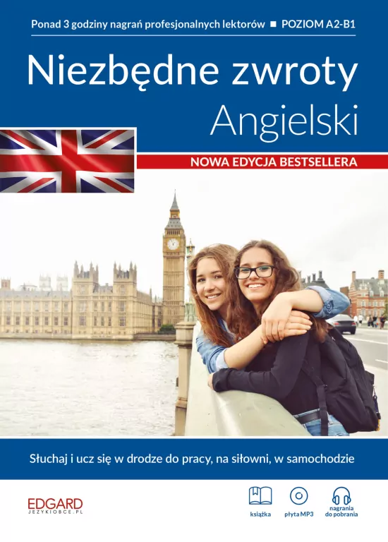 Niezbędne zwroty. Angielski. Poziom A2-B1 - tantis.pl