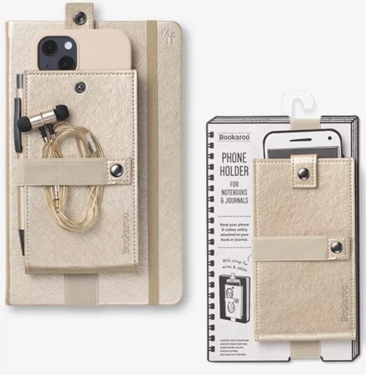 Bookaroo Phone Holder złoty uchwyt na smartfon - tantis.pl
