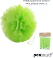Ozdoba papierowa pompon zielona 25cm - tantis.pl