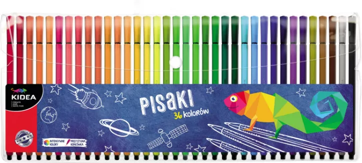 Pisaki Kidea. 36 kolorów - tantis.pl