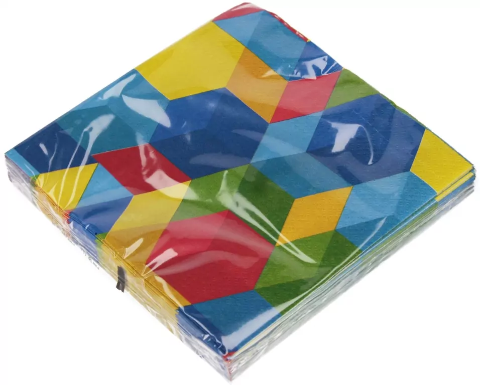 Serwetki. Klocki 33x33cm - tantis.pl