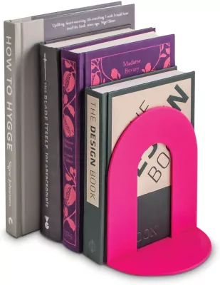 Book End Podpórka pod książki różowa