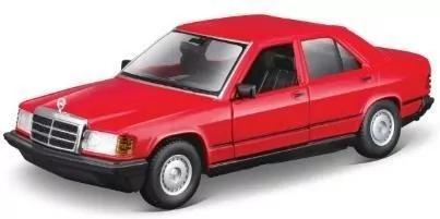 1987 Mercedes-Benz 190E Red 1:24 - tantis.pl