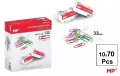 Spinacze biurowe kolorowe 33mm 10x70szt - tantis.pl