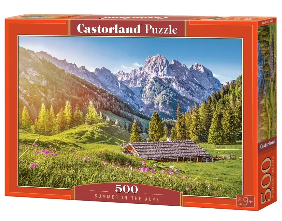 Castor. Puzzle 500. Lato w Alpach - tantis.pl