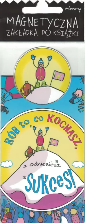 Zakładka magnetyczna. Rób to co kochasz - tantis.pl