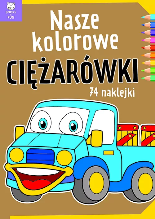 Nasze kolorowe Ciężarówki z naklejkami - tantis.pl
