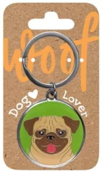 Brelok dla psiarzy - mops