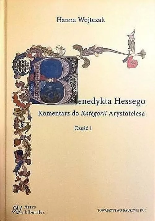 Benedykta Hessego komentarz do kategorii Arystotelesa. Część 1 - tantis.pl