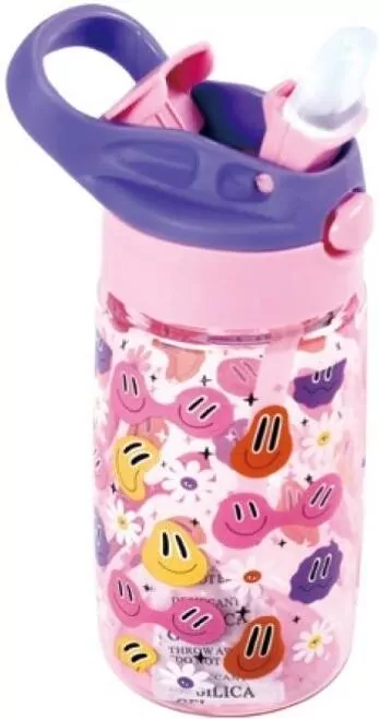 Bidon plastikowy Smile 450ml - tantis.pl