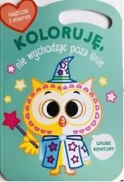 Koloruję bez wychodzenia poza linie. Sówka - tantis.pl