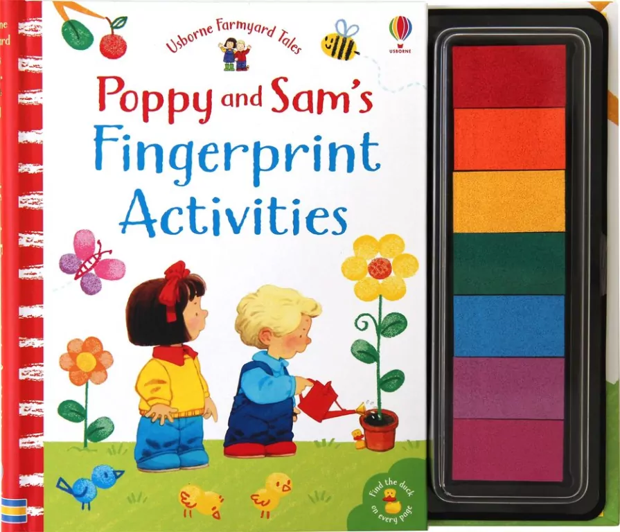 Poppy and Sam's Fingerprint Activities wer. angielska - tantis.pl