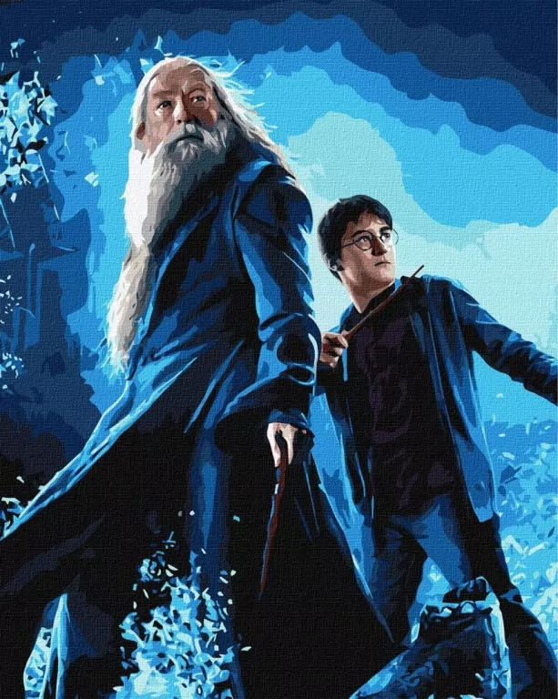 Malowanie po numerach - Harry Potter 40x50cm - tantis.pl