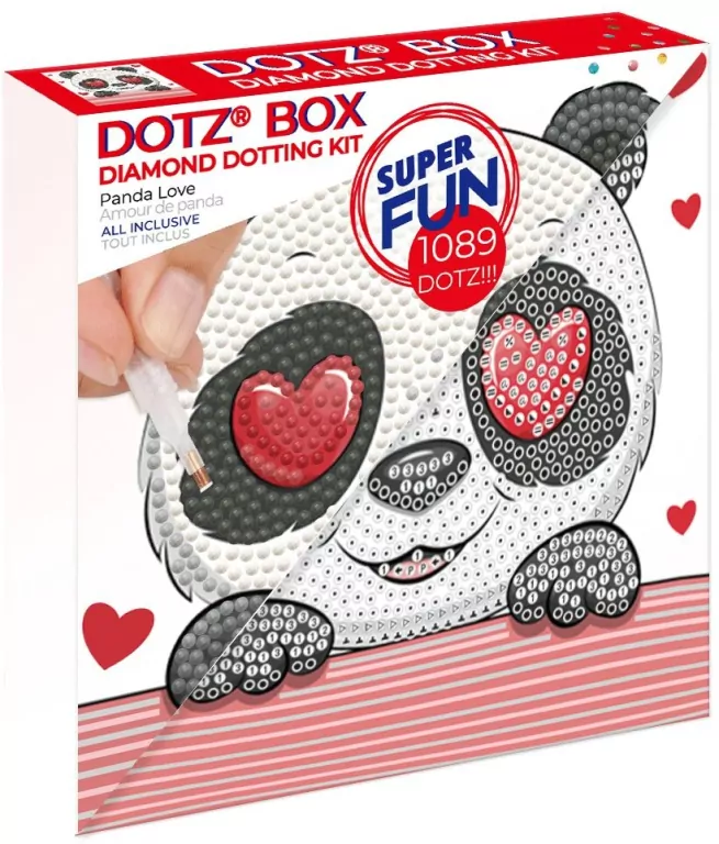 Diamond Dotz Box. Panda Love - tantis.pl