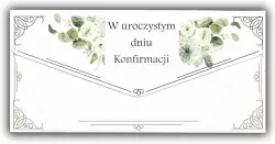Karnet-koperta Konfirmacja
