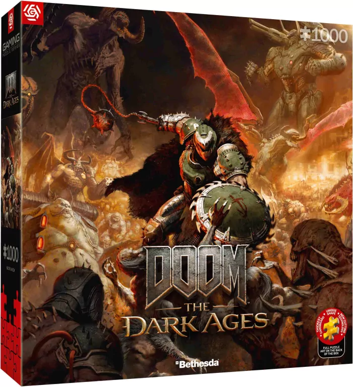 Puzzle 1000 Doom The Dark Ages Slayer's Rage - tantis.pl