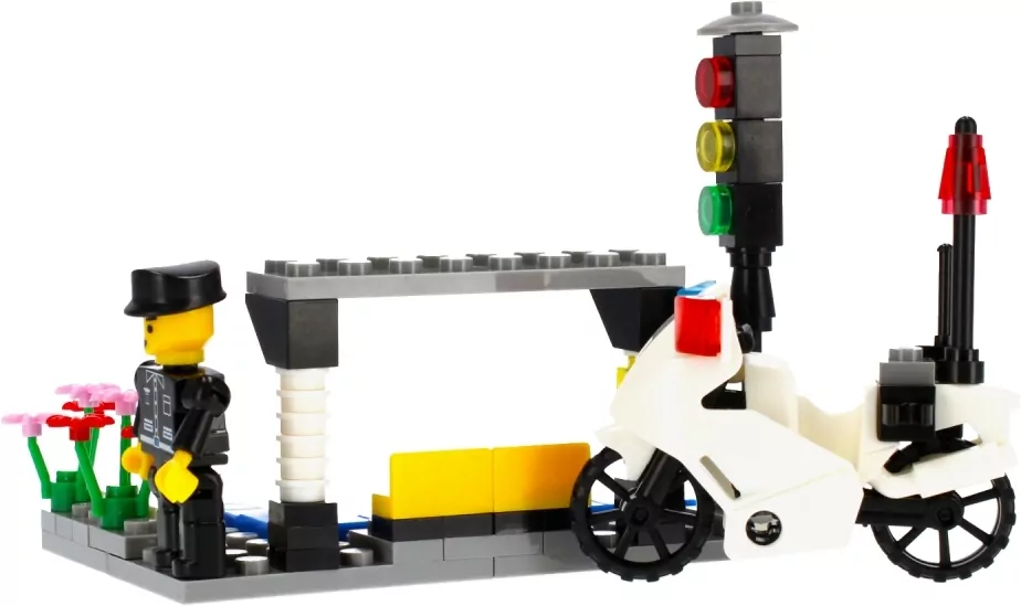 Klocki konstrukcyjne Alleblox policja 96-104 elementów, mix - tantis.pl