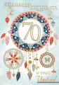 Karnet A5 Urodziny 70 - tantis.pl