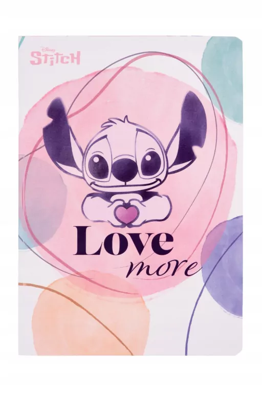 Zeszyt A5 60k kratka Disney Fashion - Stitch - tantis.pl